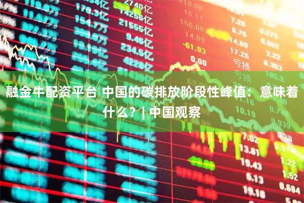 融金牛配资平台 中国的碳排放阶段性峰值：意味着什么？| 中国观察
