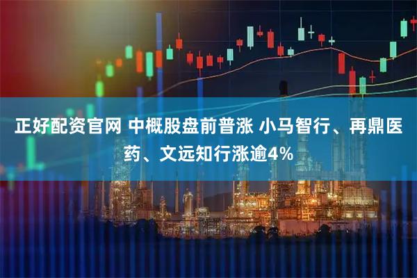 正好配资官网 中概股盘前普涨 小马智行、再鼎医药、文远知行涨逾4%