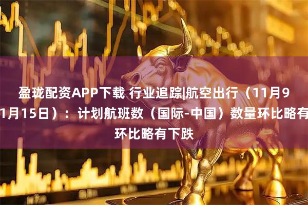 盈珑配资APP下载 行业追踪|航空出行（11月9日-11月15日）：计划航班数（国际-中国）数量环比略有下跌